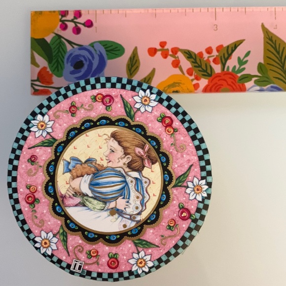Mary Engelbreit vintage Mother O’ Mine trinket box - Picture 1 of 4
